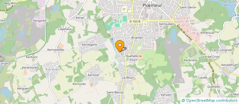 localisation de l'entreprise B7 à PLOEMEUR