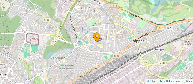 localisation de l'entreprise B7P RENOVATION à TRAPPES