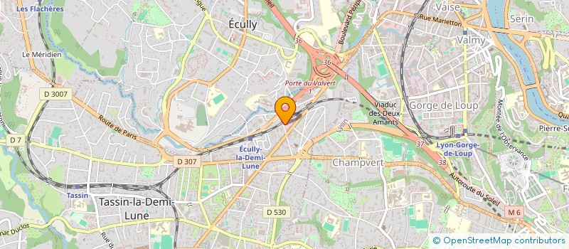 localisation de l'entreprise B9IND  TASSIN-LA-DEMI-LUNE