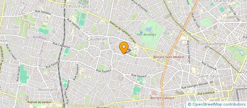 localisation de l'entreprise BA 2  BORDEAUX