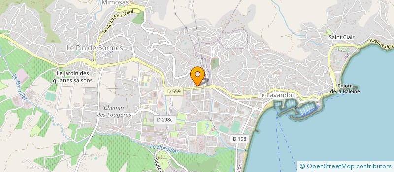 localisation de l'entreprise BA 4  BORMES-LES-MIMOSAS