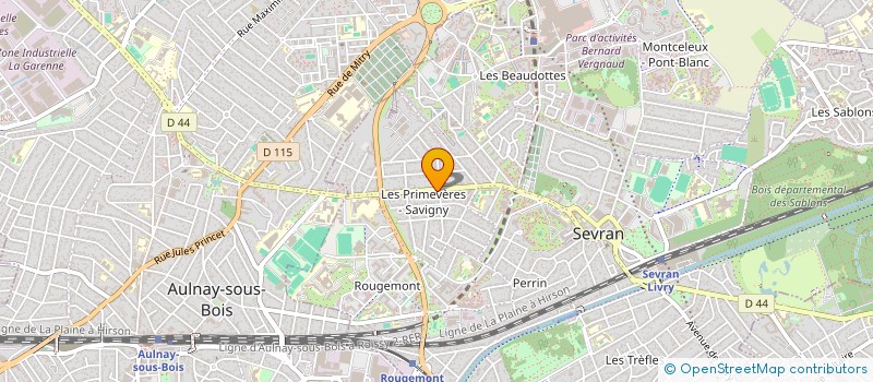 localisation de l'entreprise BA 80 à SEVRAN