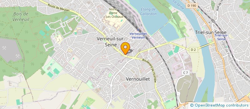 localisation de l'entreprise BA  TRIEL-SUR-SEINE