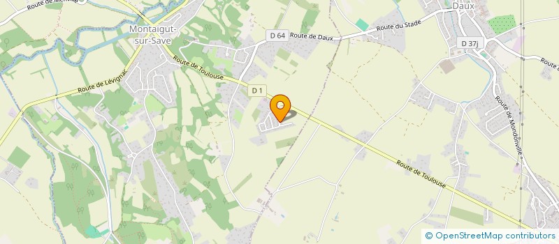 localisation de l'entreprise BA  MONTAIGUT-SUR-SAVE