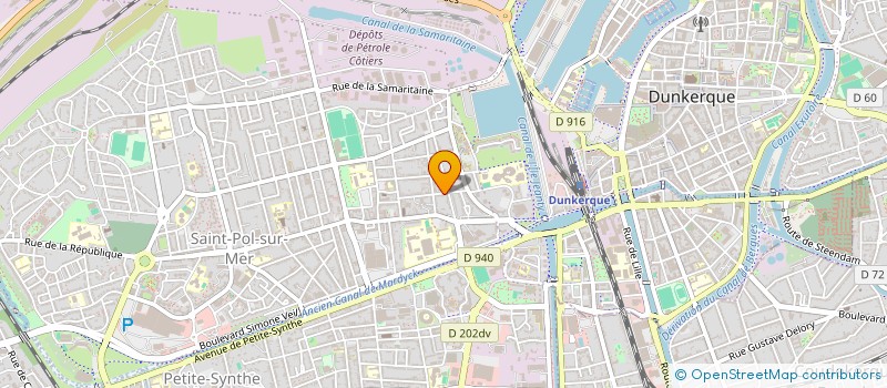localisation de l'entreprise BA  DUNKERQUE