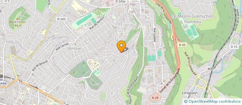 localisation de l'entreprise BA-CM MENUISERIE à ROUEN