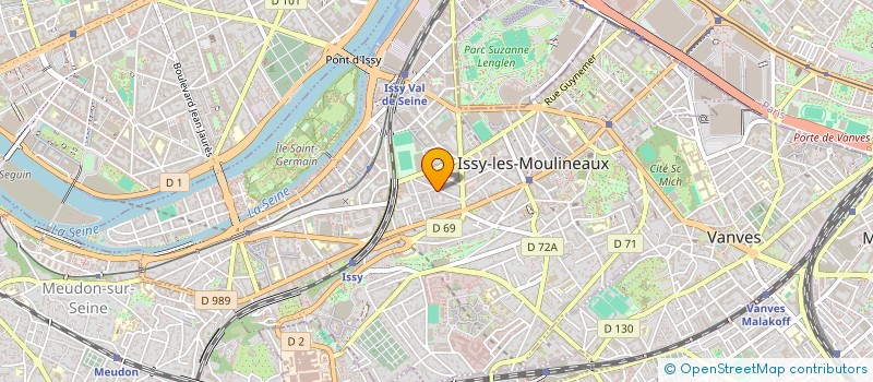 localisation de l'entreprise BA CONSEIL à ISSY-LES-MOULINEAUX