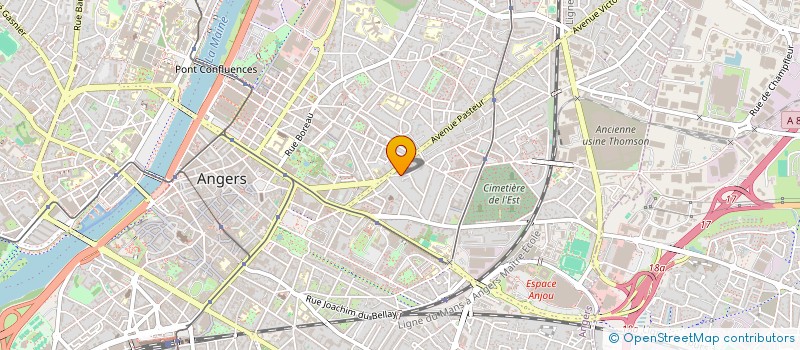 localisation de l'entreprise BA CONSEIL  ANGERS