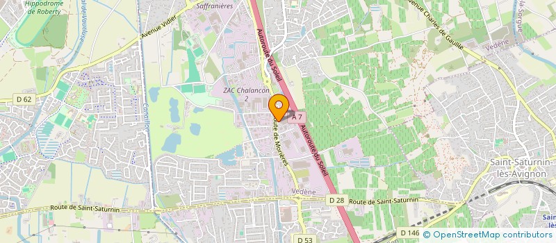 localisation de l'entreprise BA CONSTRUCTIONS à VEDENE