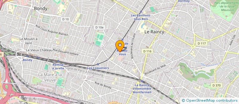 localisation de l'entreprise BA CONSULT  VILLEMOMBLE