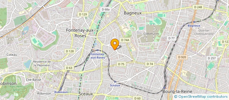 localisation de l'entreprise BA CONSULTING à FONTENAY-AUX-ROSES