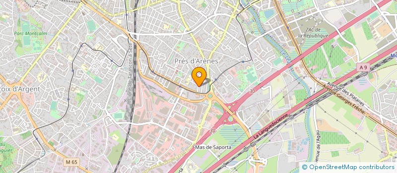 localisation de l'entreprise BA CORUM à MONTPELLIER