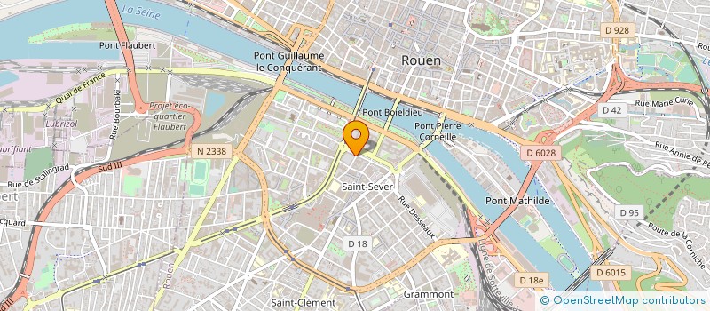 localisation de l'entreprise BA CREDIT COURTAGE à ROUEN