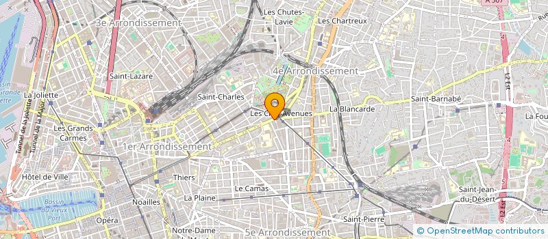 localisation de l'entreprise BA-DRET à MARSEILLE