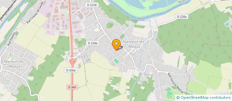 localisation de l'entreprise BA ELEC à NANTEUIL-LES-MEAUX