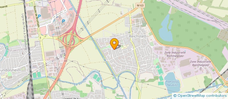 localisation de l'entreprise BA EXPERTISE ET CONSEILS  REICHSTETT