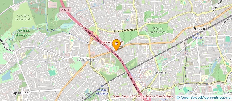 localisation de l'entreprise BA FORMATION CONSEIL (BAFC)  PESSAC