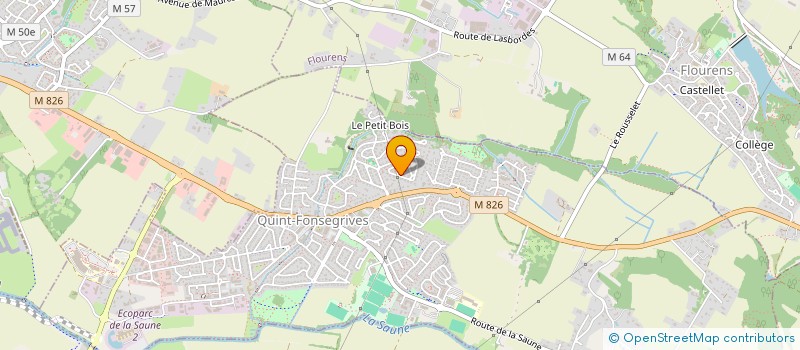 localisation de l'entreprise BA HOAN LABEGE  QUINT-FONSEGRIVES