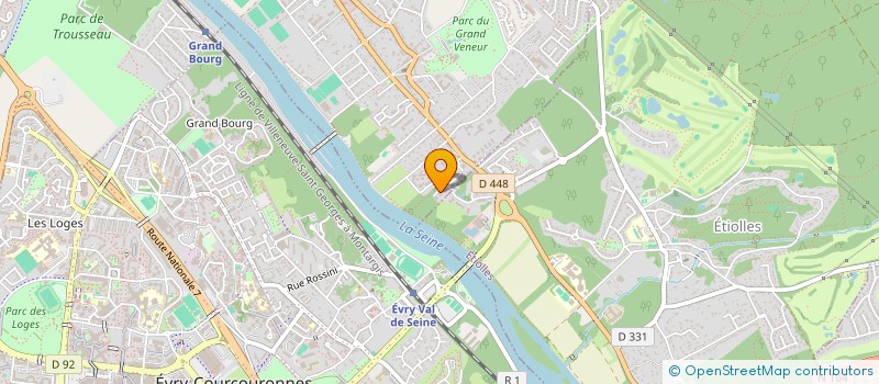 localisation de l'entreprise BA IMMO à SOISY-SUR-SEINE