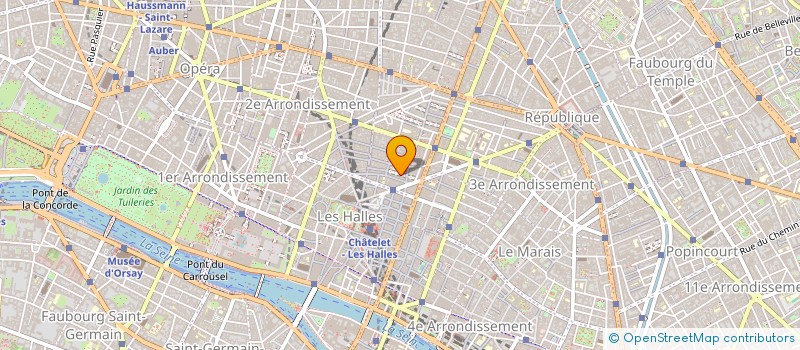 localisation de l'entreprise BA JIUM ST DENIS  PARIS