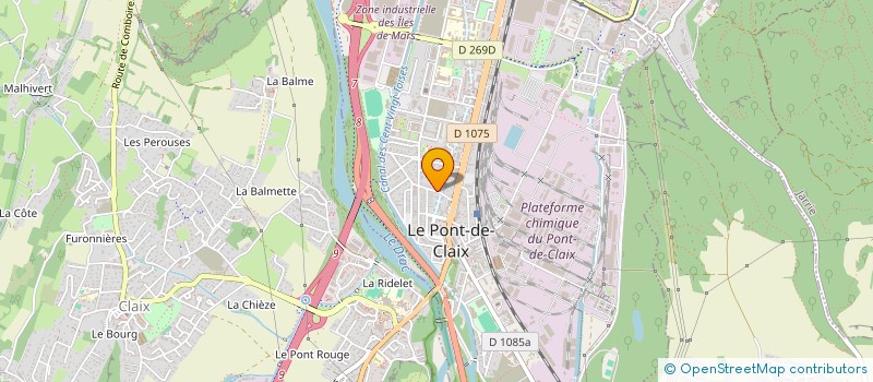 localisation de l'entreprise BA KENA NGWA  LE PONT-DE-CLAIX