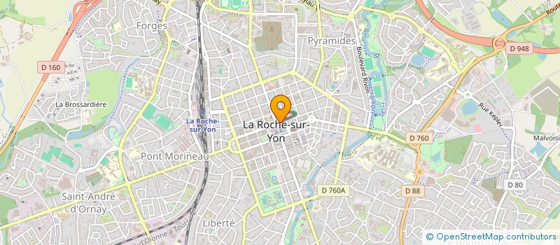 localisation de l'entreprise BA LA ROCHE à LA ROCHE-SUR-YON