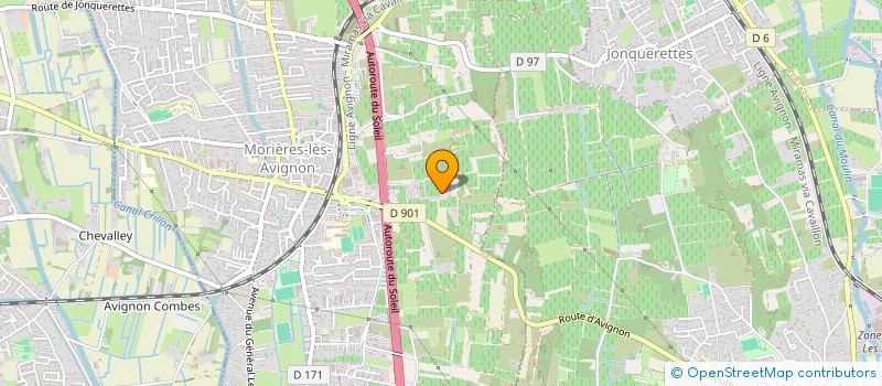 localisation de l'entreprise BA LOC  MORIERES-LES-AVIGNON