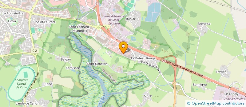 localisation de l'entreprise BA-LTA à THEIX-NOYALO