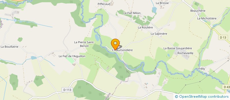 localisation de l'entreprise BA MENUISERIE à LE BOUPERE