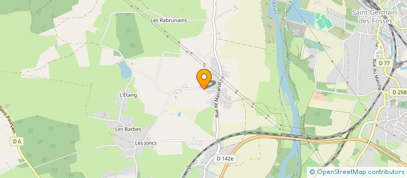 localisation de l'entreprise BA-NGUALA PERCU  SAINT-REMY-EN-ROLLAT