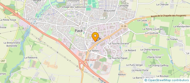 localisation de l'entreprise BA ROBOTICS à PACE