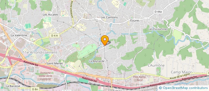localisation de l'entreprise BA S2G à MARSEILLE