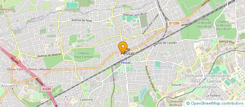 localisation de l'entreprise BA SERVICES 33 à PESSAC