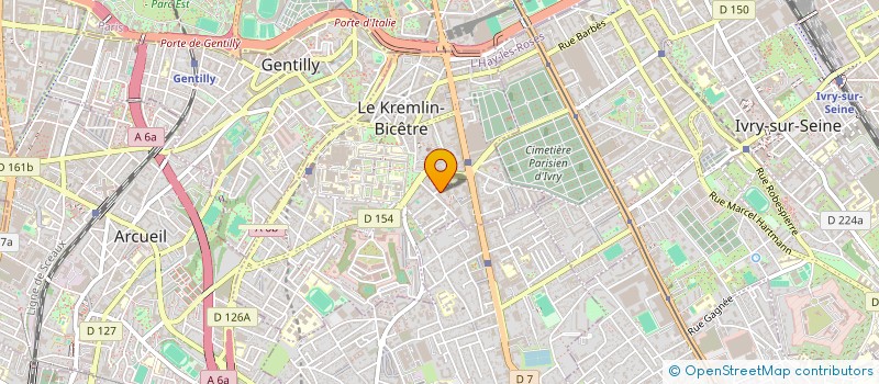 localisation de l'entreprise BA SERVICES  BONDY