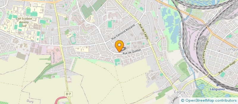 localisation de l'entreprise BA-SRM à AMIENS