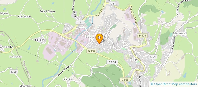 localisation de l'entreprise BA.TI.MAR.  RENAISON