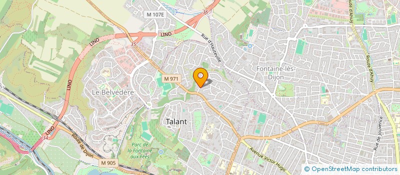 localisation de l'entreprise BA-TIMO  TALANT