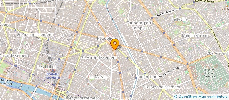localisation de l'entreprise BA TRANSFERT SARL à PARIS