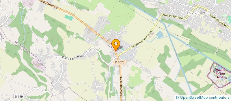 localisation de l'entreprise BA1  LES AVENIERES VEYRINS-THUELLIN