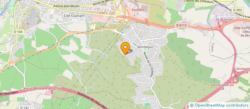 localisation de l'entreprise BA2C - CONSULTING à CARCASSONNE