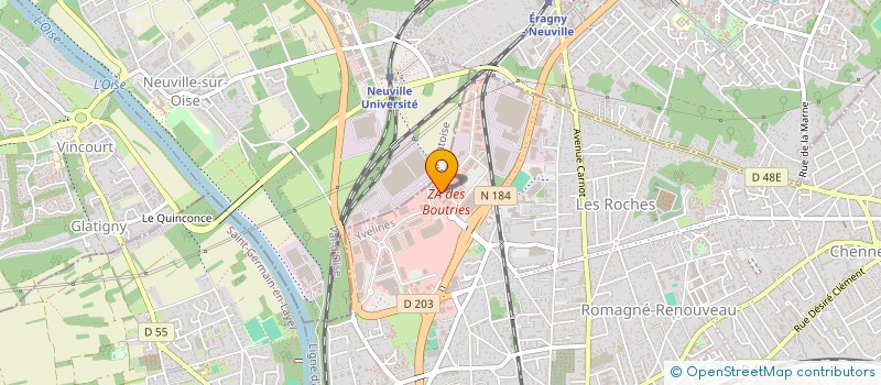 localisation de l'entreprise BA2E  CONFLANS-SAINTE-HONORINE