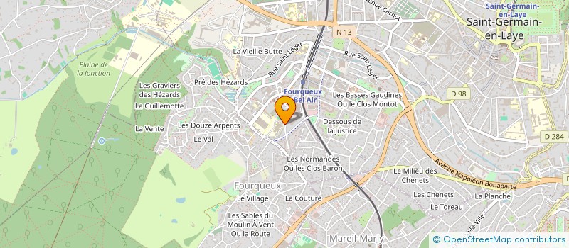 localisation de l'entreprise BA2H  SAINT-GERMAIN-EN-LAYE