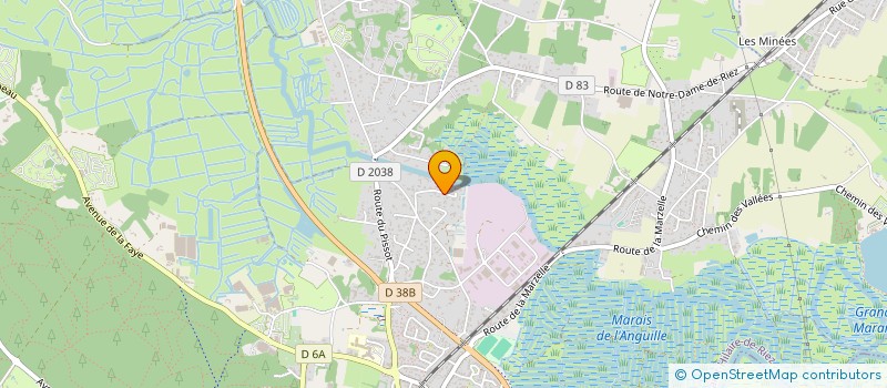 localisation de l'entreprise BA3 à SAINT-HILAIRE-DE-RIEZ