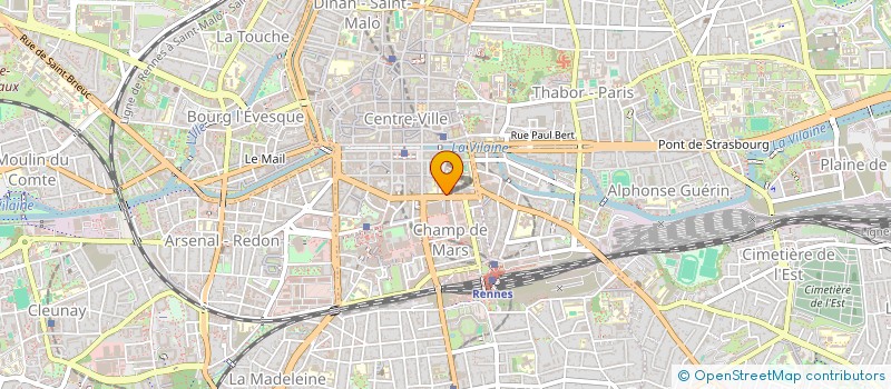 localisation de l'entreprise BA35-2025  RENNES