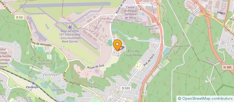 localisation de l'entreprise BAAAL  BIEVRES