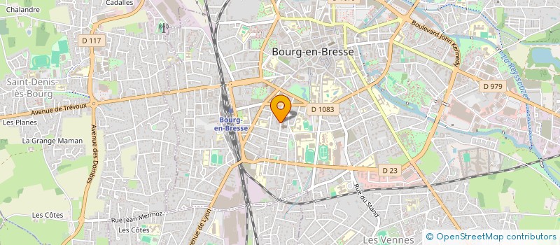 localisation de l'entreprise BAAB à BOURG-EN-BRESSE