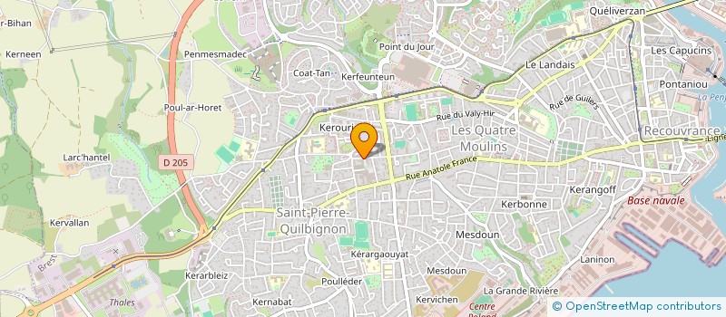 localisation de l'entreprise BAAC à BREST