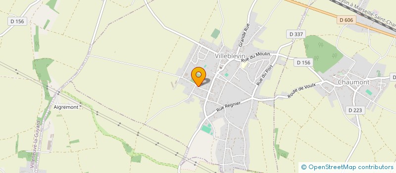 localisation de l'entreprise BAAG  VILLEBLEVIN