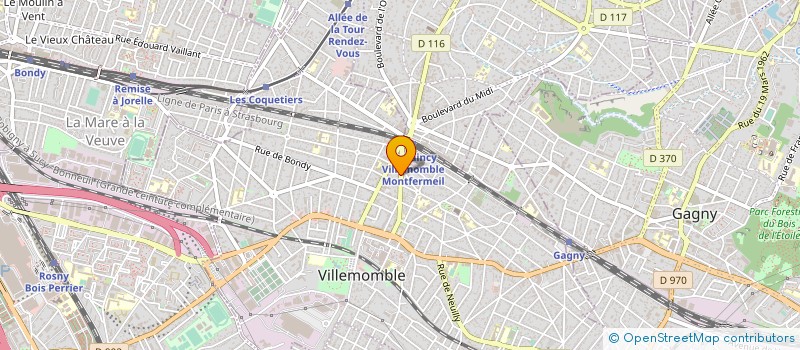 localisation de l'entreprise BAAL CHEM TOV  VILLEMOMBLE