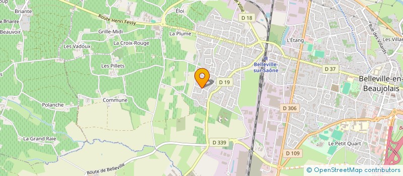 localisation de l'entreprise BAAL VTC  BELLEVILLE-EN-BEAUJOLAIS